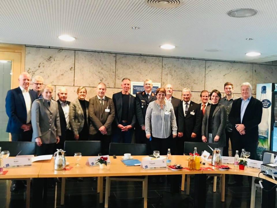 Foto: Konstituierende Sitzung des Beirates ‚Spitzensportförderung Bundeswehr‘ am 7. Dezember 2018