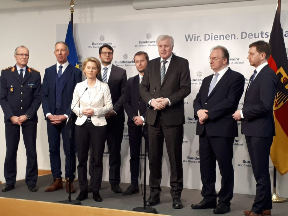Foto (Büro Lehmann): Die Bundestagsabgeordneten Bernstiel, Lehmann und Wendt (alle CDU) begrüßen die Ansiedlung der neuen Agentur für Cybersicherheit in Leipzig und Halle.